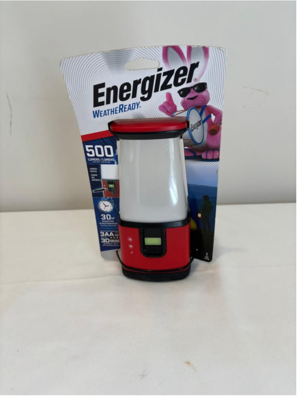 Energizer WeatheReady 500 Lumen LED Emergency Lantern USB 360° #C141